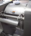 Used - Etmw Enterprises Triple Roller Bar Dough Mixer, Stainless Steel, Jacketed