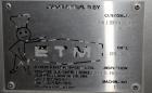 Used - Etmw Enterprises Triple Roller Bar Dough Mixer, Stainless Steel, Jacketed