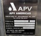 Used Apv Plate Exchanger, R51th, Sn 20003005000515