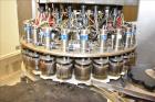 Used- Hema Model Mrh 30/24 T24 Volufill 30 Head Rotary Piston Filler