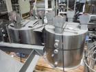 (2) Used 2003 Tonelli 800-liter Mixers – Complete Mixing System