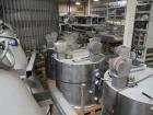 (2) Used 2003 Tonelli 800-liter Mixers – Complete Mixing System