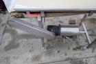Belt Conveyor, 60 In. Long X 17.5 In. W X 36 In. Tall, Ss Frame