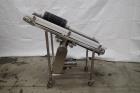 Ss Incline Belt Conveyor, 60 In. Long X 17.25 In. Wide