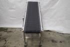 Ss Incline Belt Conveyor, 60 In. Long X 17.25 In. Wide