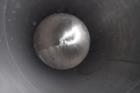 316 Ss 4000-gallon Vertical Holding Tank