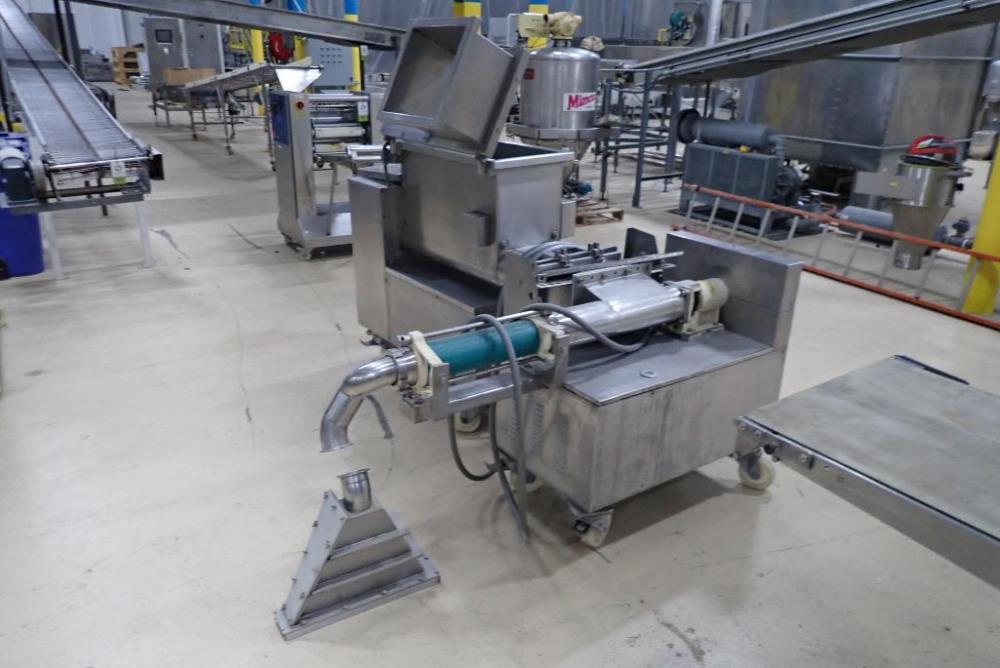 Fritsch extruder and fat pump