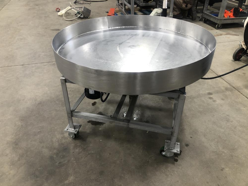 Stainless Steel 48 in. diameter sorting table