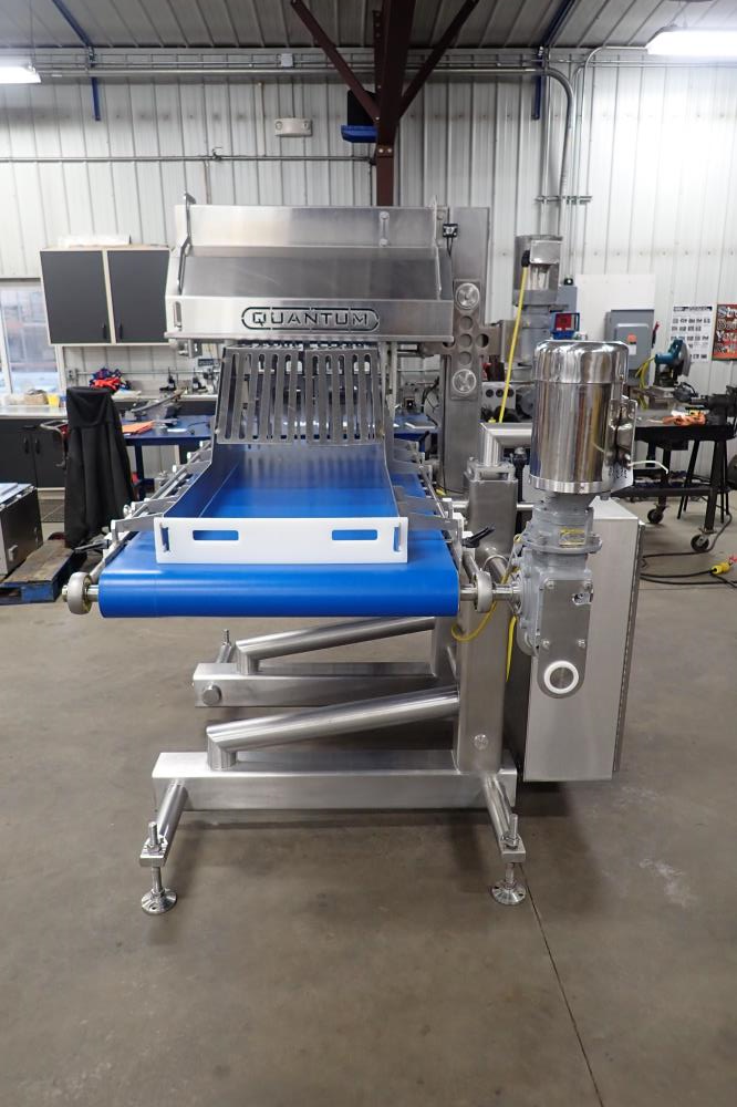 Quantum waterfall topping applicator