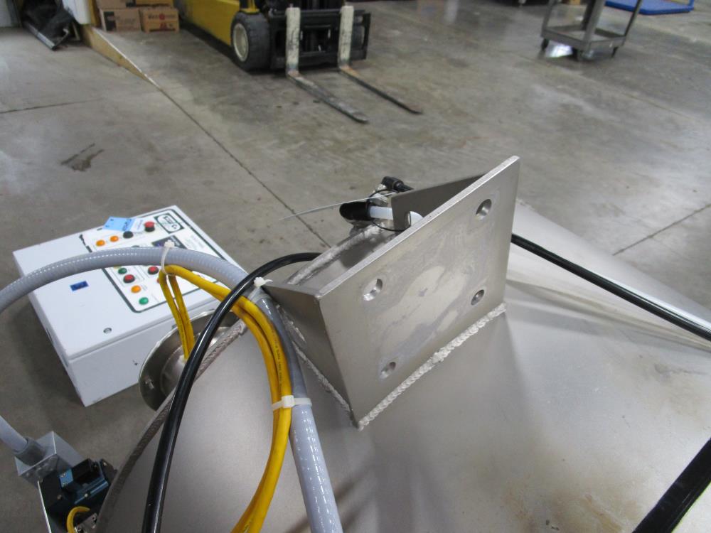 Smoot SS Scaling Hopper w/ Load Cells, Readout, and Control Panel