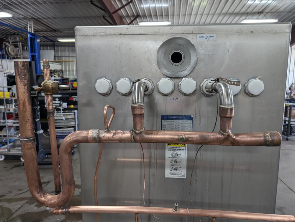Mueller Falling Film Water Chiller w/ Condenser