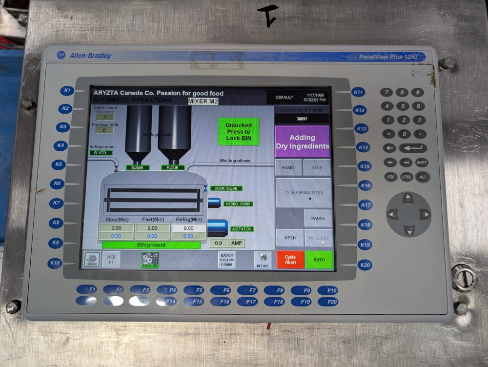Peerless 16HSFD Triple Roller Bar 2-Speed Mixer – 125/63 HP with SS ...