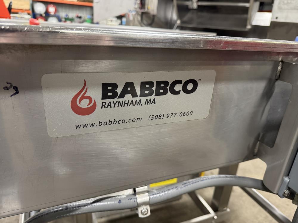 Babco Pan Conveyor with Burford Pan Shaker