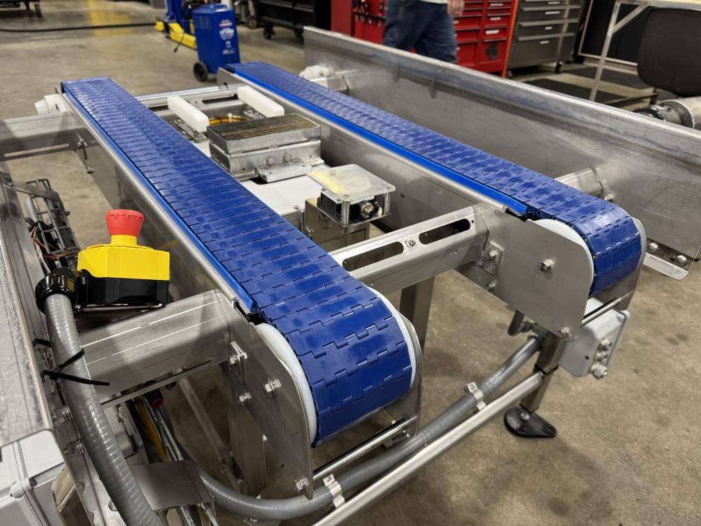 Babco Pan Conveyor with Burford Pan Shaker