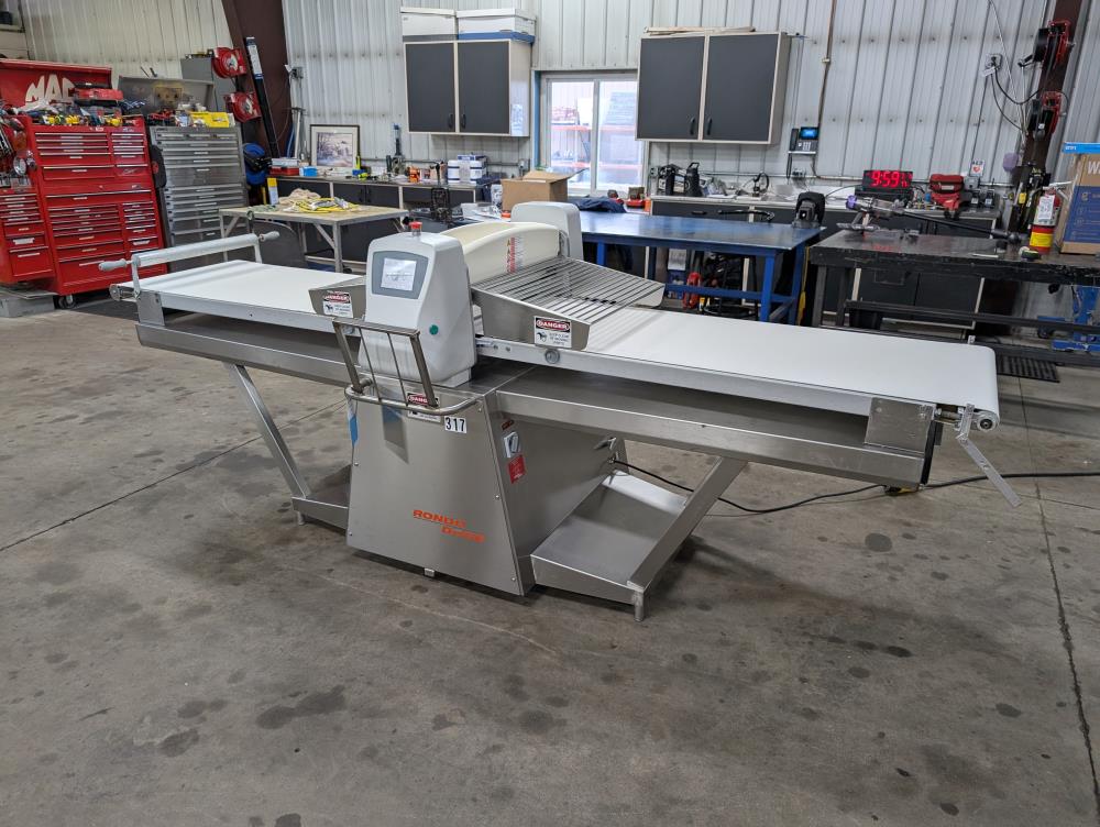 Used Rondo Doge SFA-612 Reversible Dough Sheeter – 26