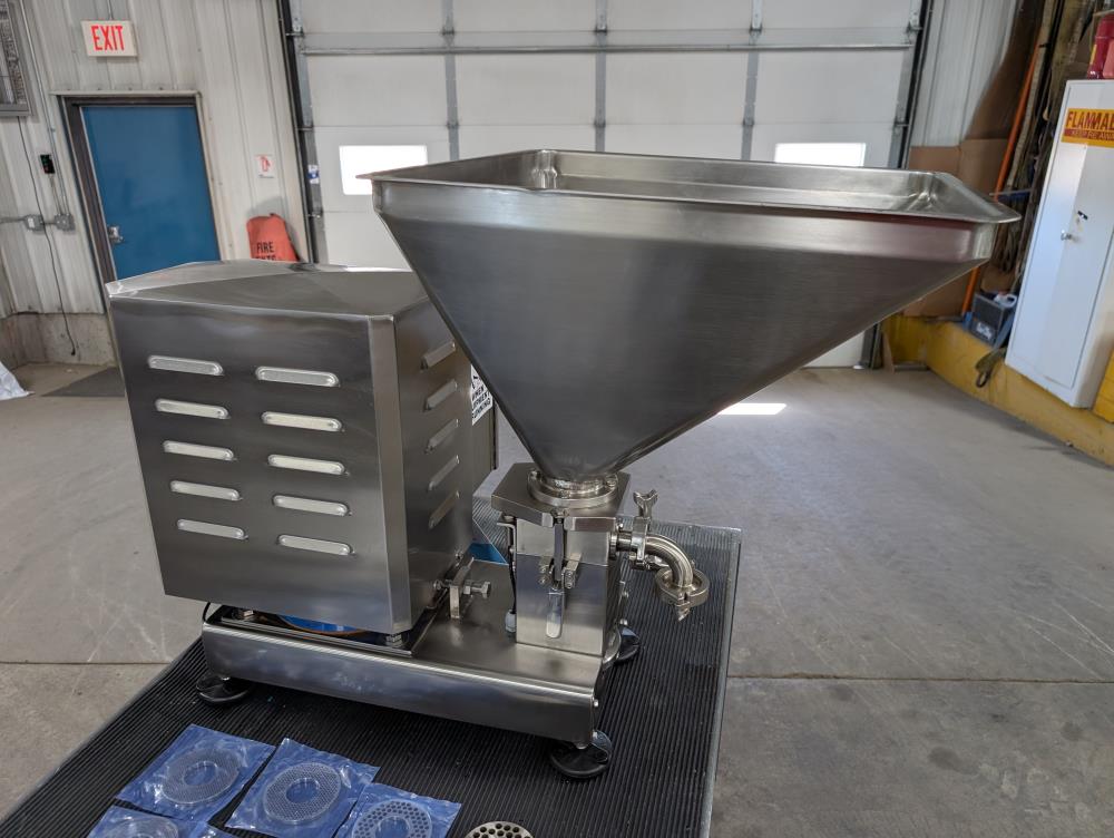 Used Mince Master 535-1000 Vertical Emulsifier – 5 HP, Spare Plates ...