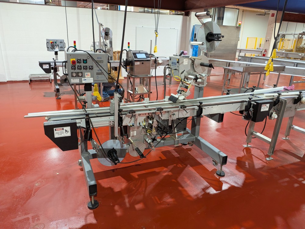 Universal Top and Bottom Label Applicator – Inline Pressure Sensitive ...