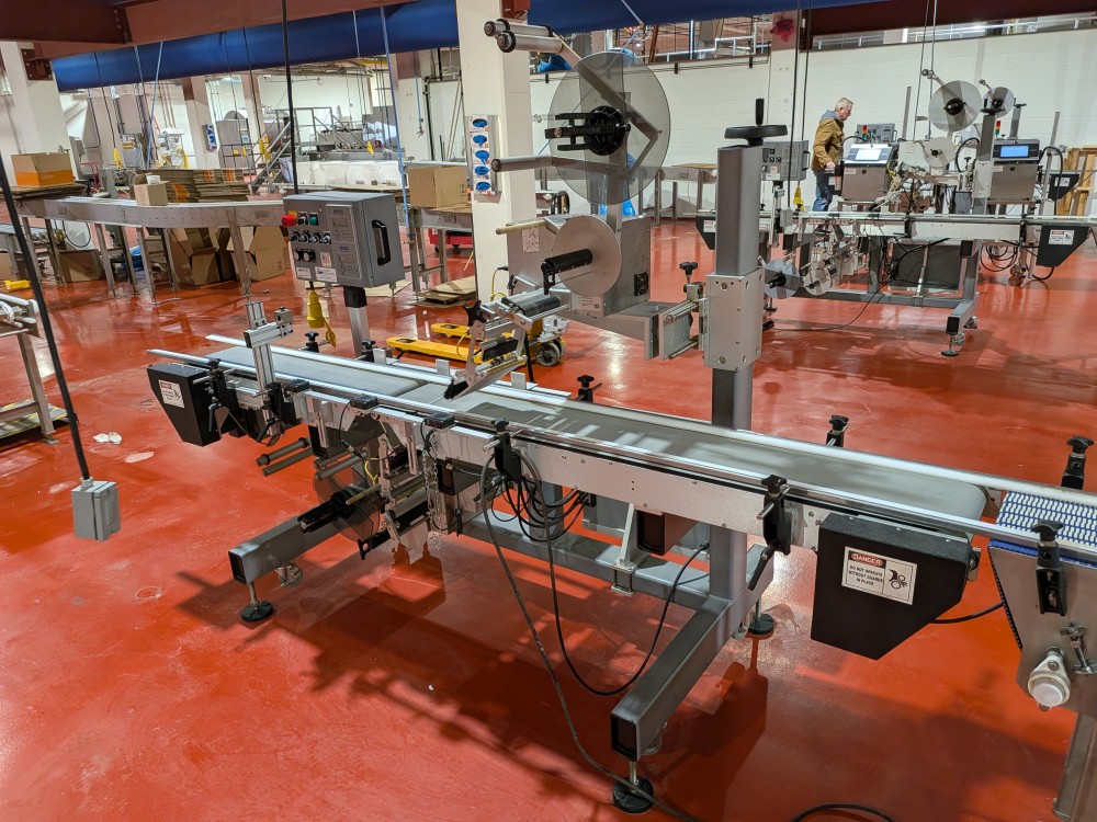 Universal Top and Bottom Label Applicator – Inline Pressure Sensitive ...